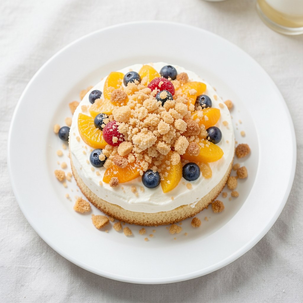 Łatwe ciasto na bazie sera