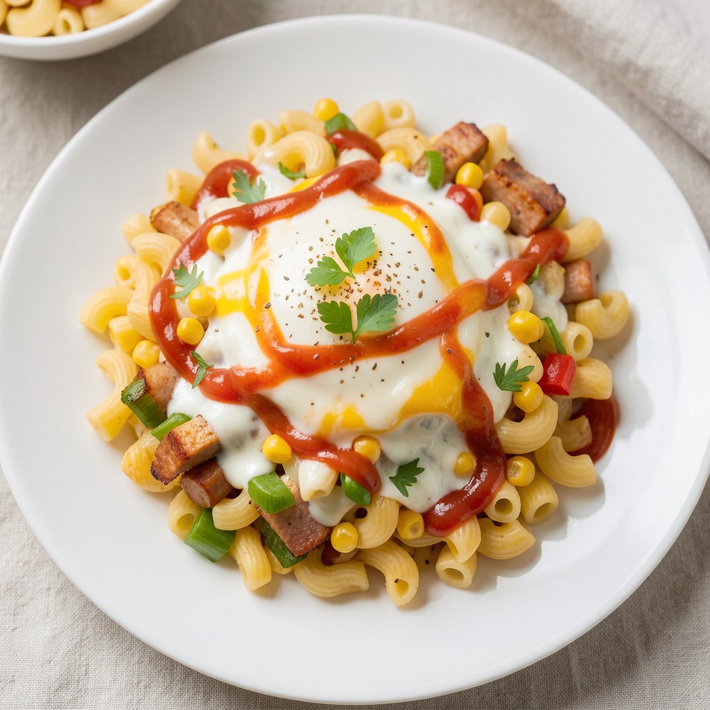 Zapiekanka makaronowa z warzywami