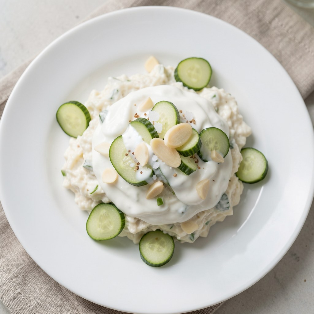 Przysmak z białego sera na ostro