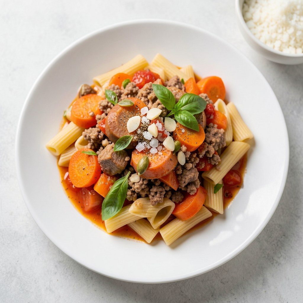 Potrawka wołowo-wieprzowa