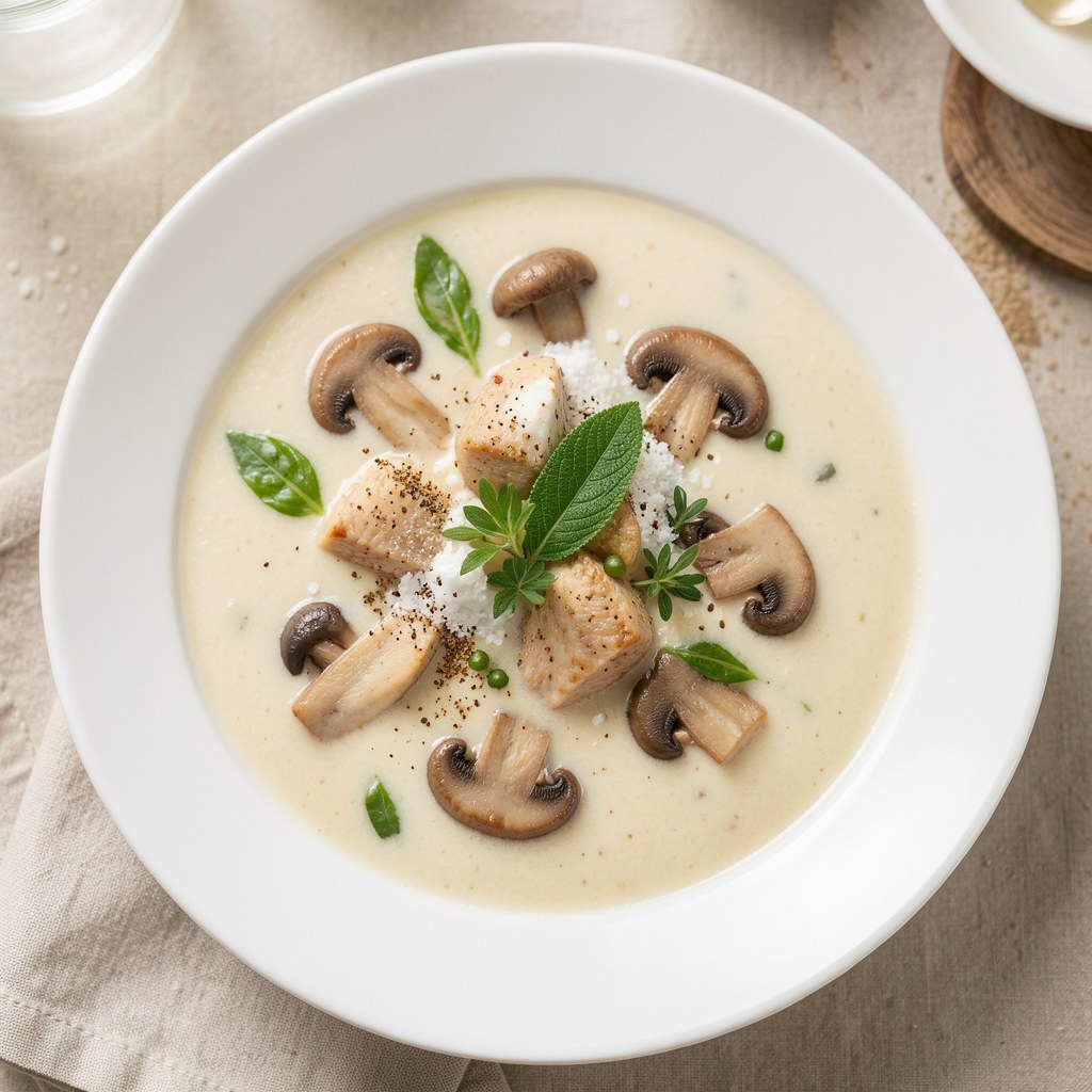 Zupa pieczarkowa