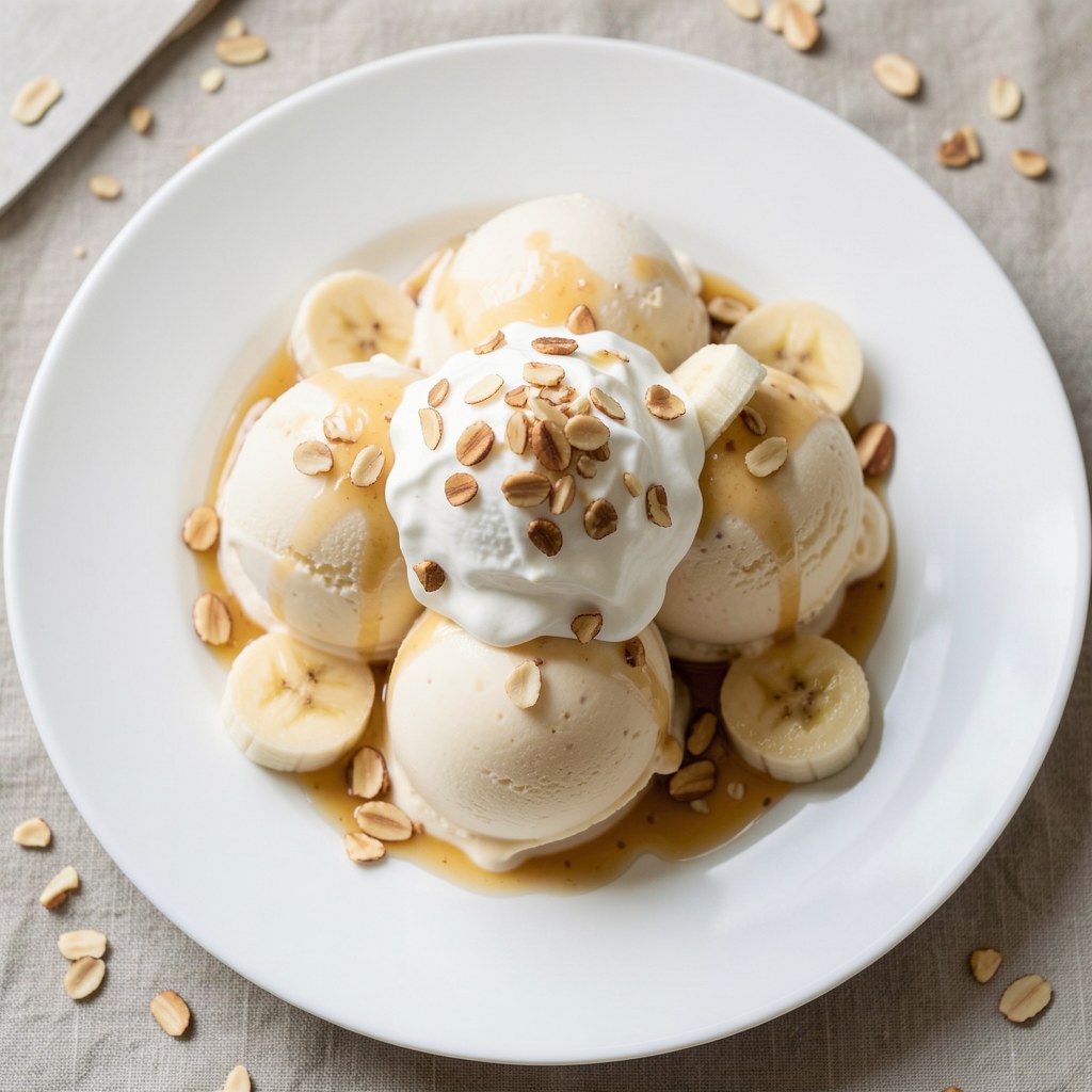 Deser lodowy z likierem orzechowym