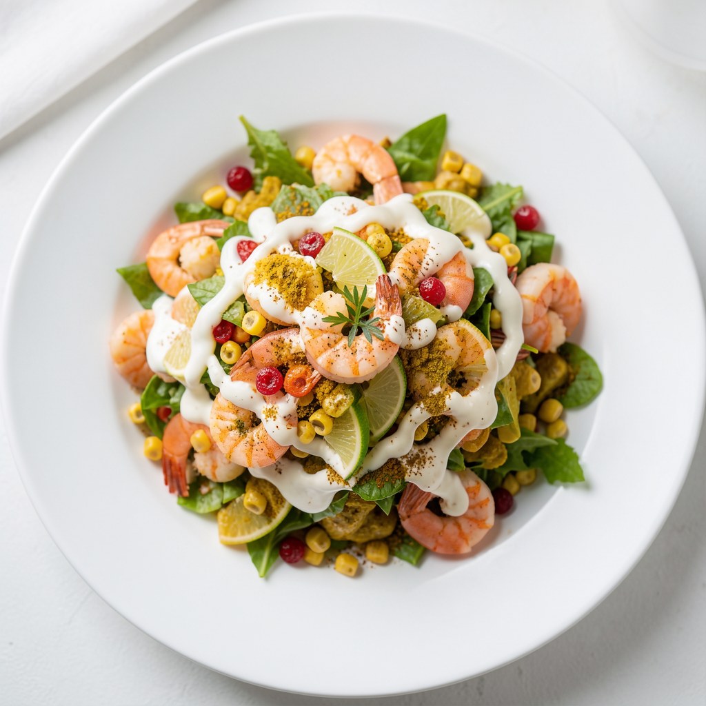 Sałatka z krewetek