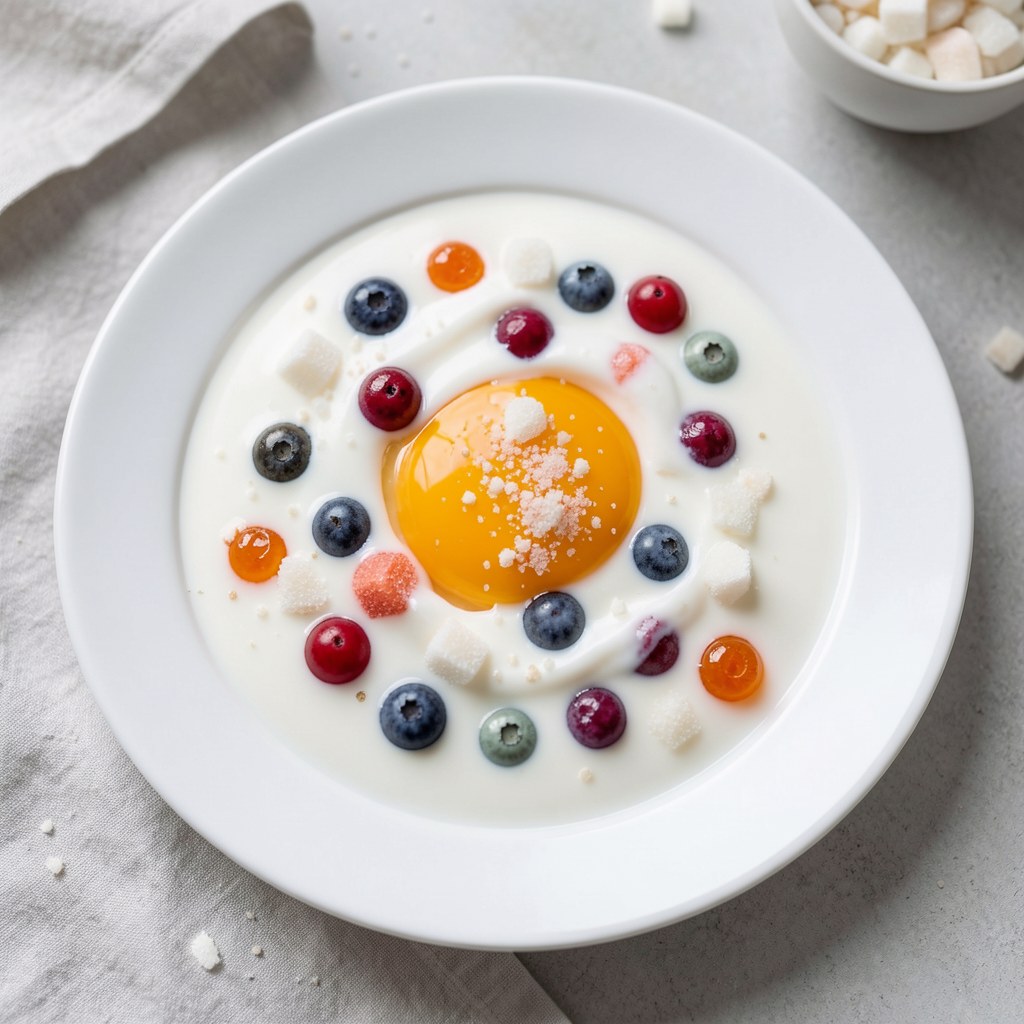 Chłodnik mleczno owocowy