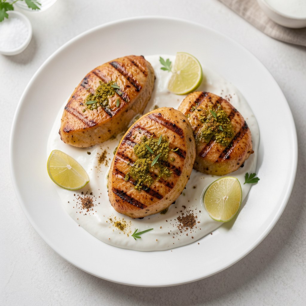 Pierś z kurczaka w marynacie jogurtowej