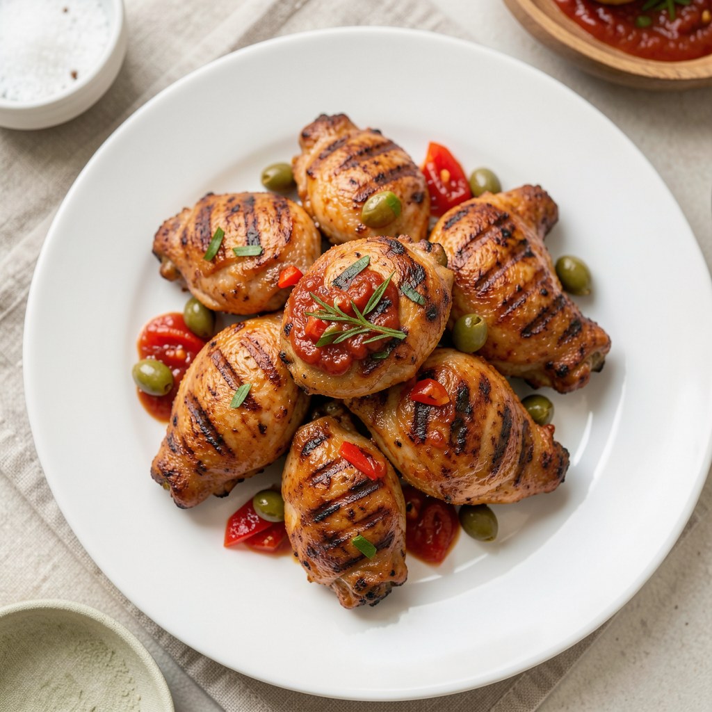 Skrzydełka z grilla