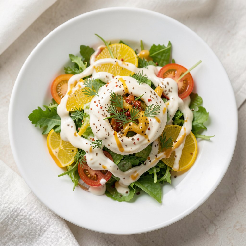 Sos pikantny do sałatki