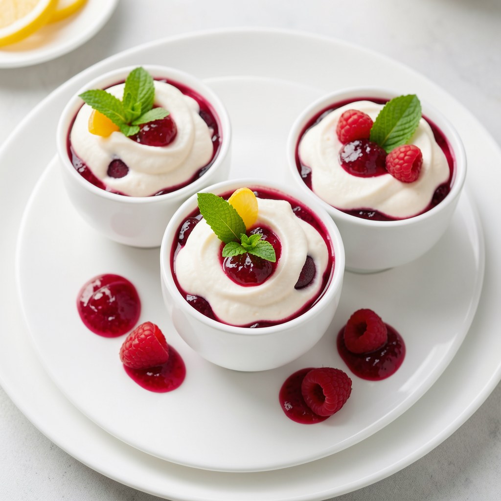 Morele w mlecznych chmurkach