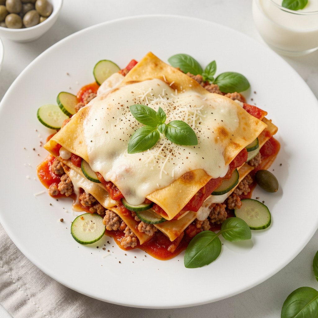 Lasagne z mielonym mięsem po wenecku