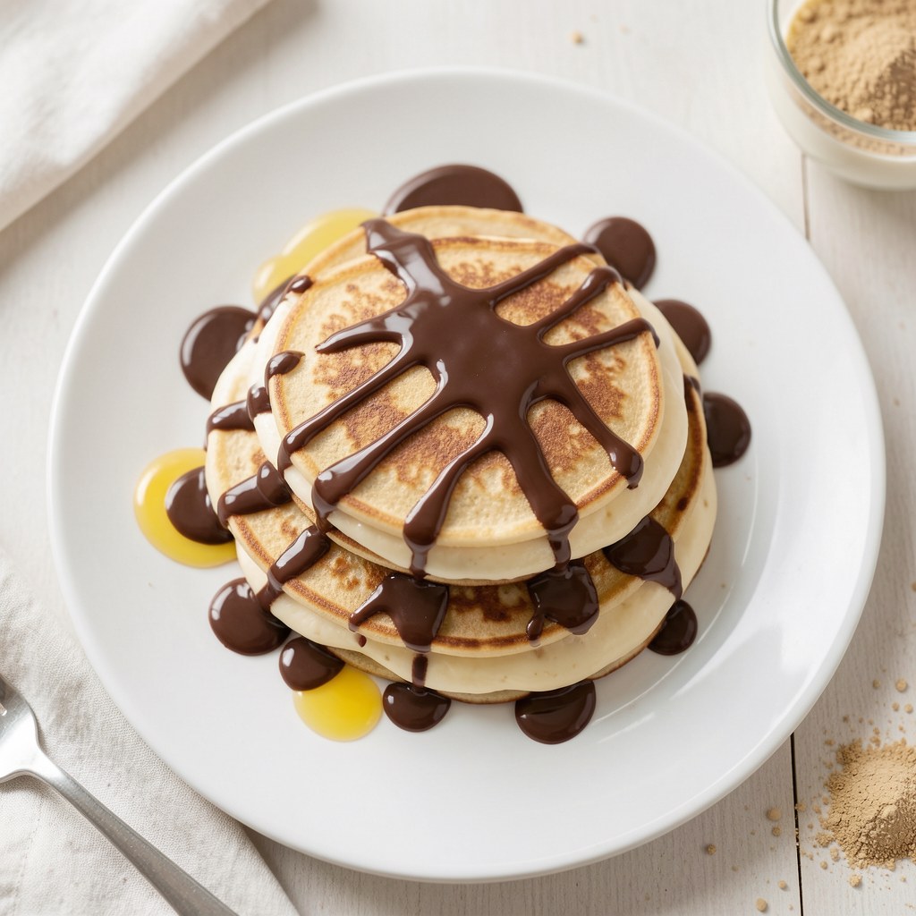 Naleśniki z serem i czekoladą