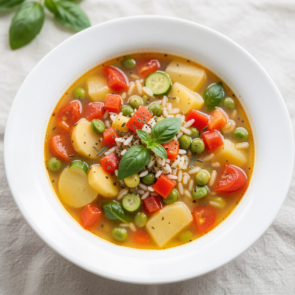 Włoska zupa minestrone