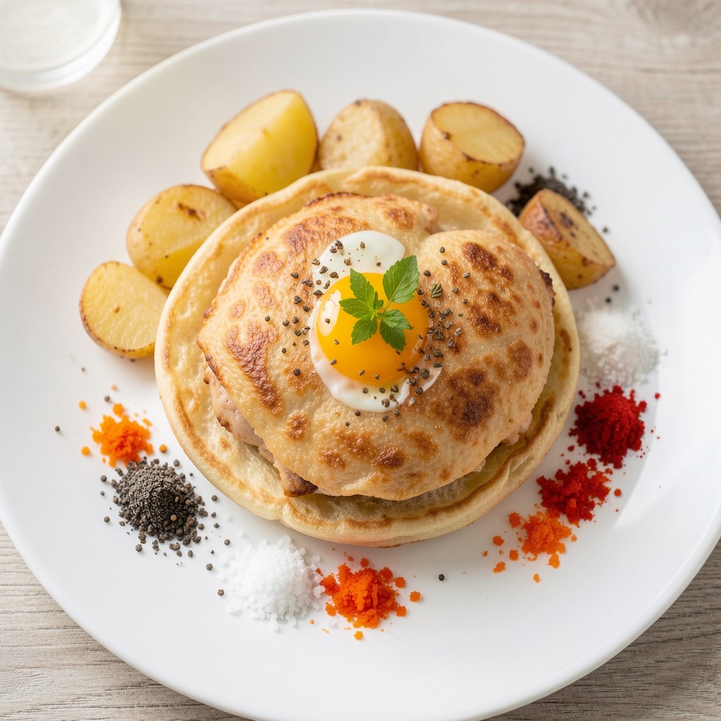 Kurczak smażony w ciestu naleśnikowym