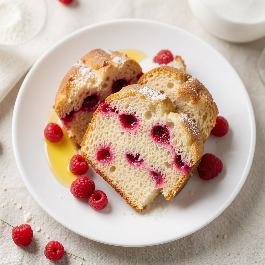 Ciasto ucierane z truskawkami