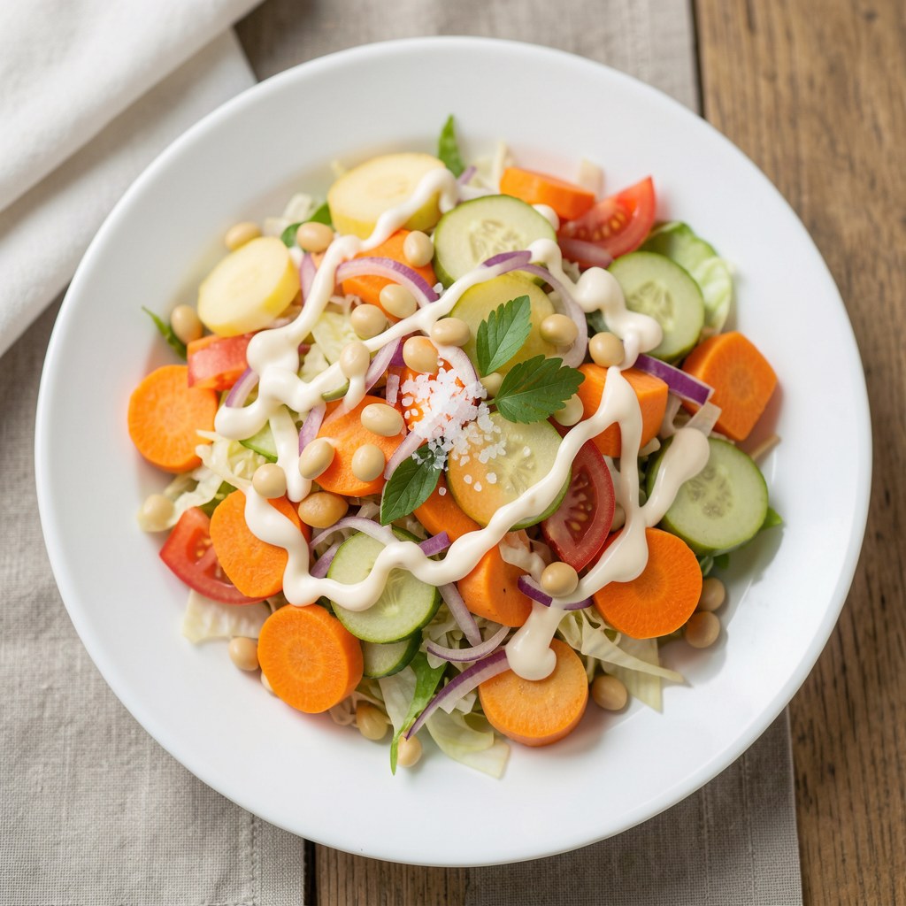 Sałatka z buraczków i fasoli