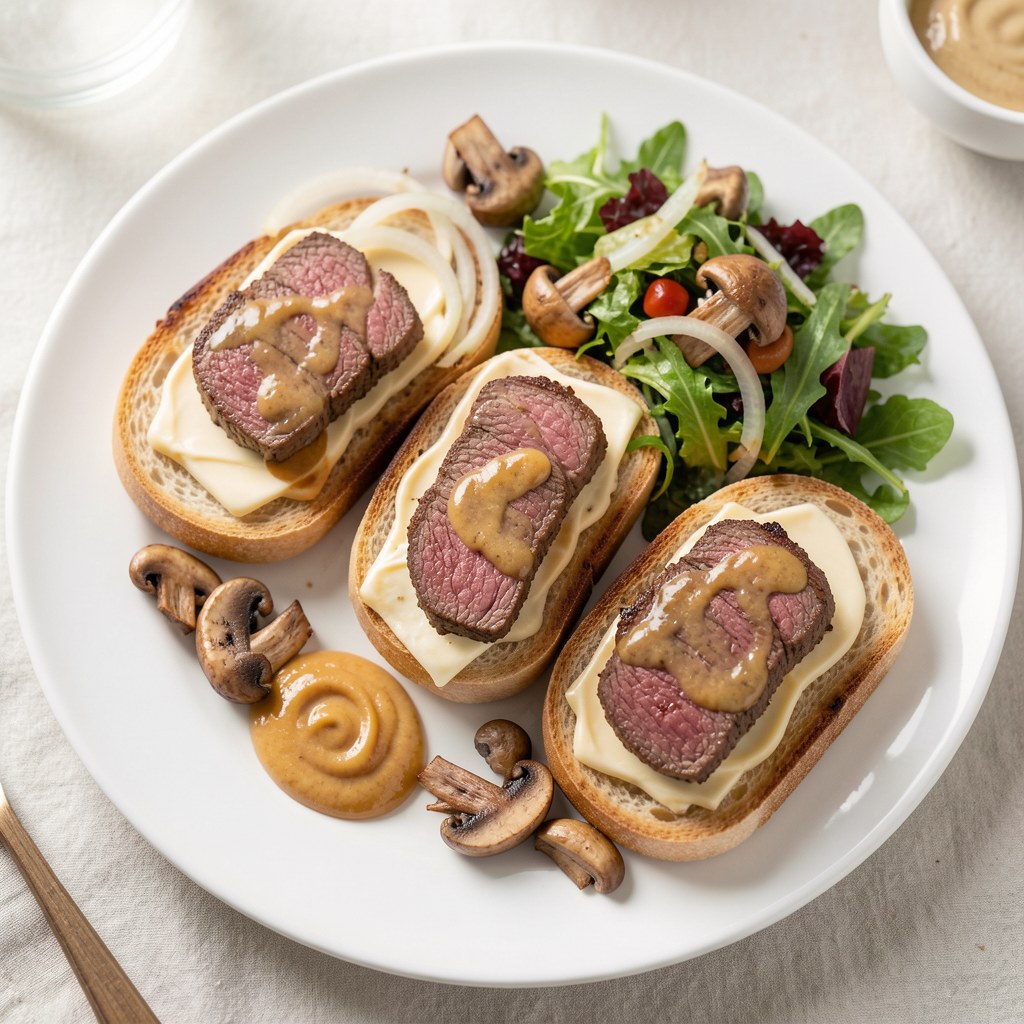 Kanapki z befsztykiem tatarskim