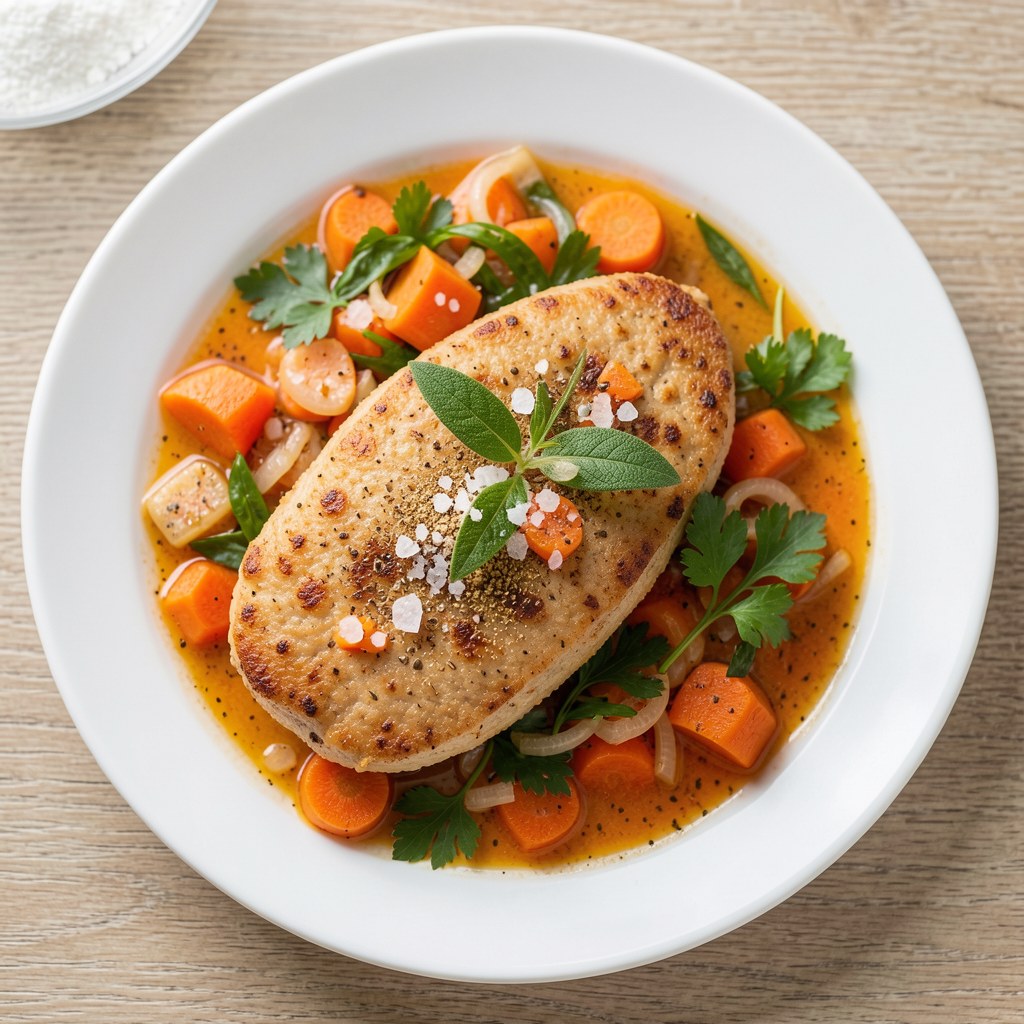 Bitki schabowe w sosie