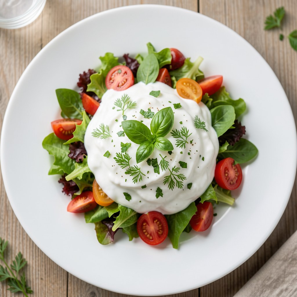 Szybki sos sałatkowy