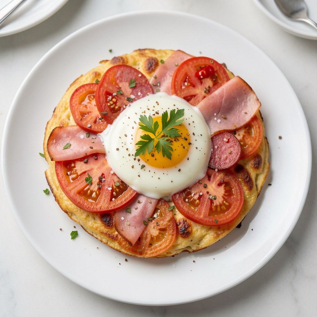 Jajecznica z pomidorami