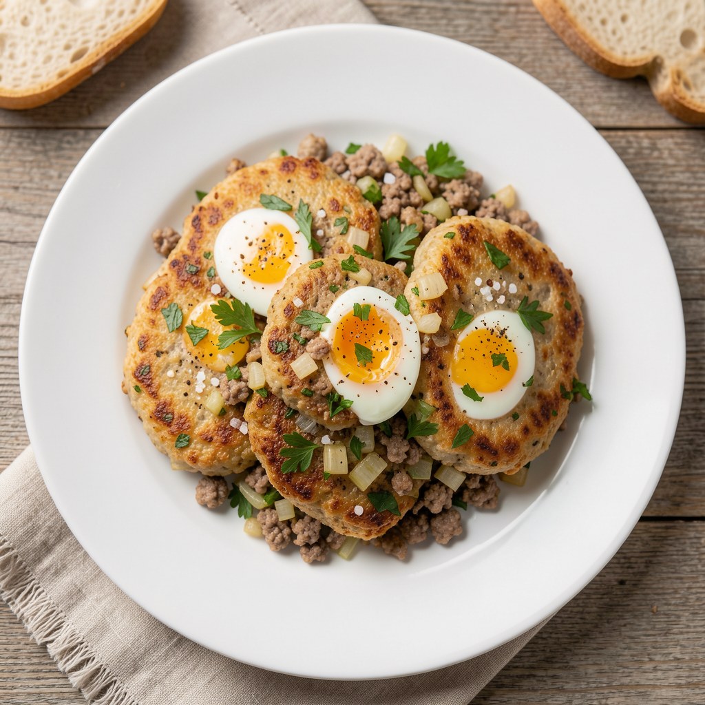 Mielone z zieleniną