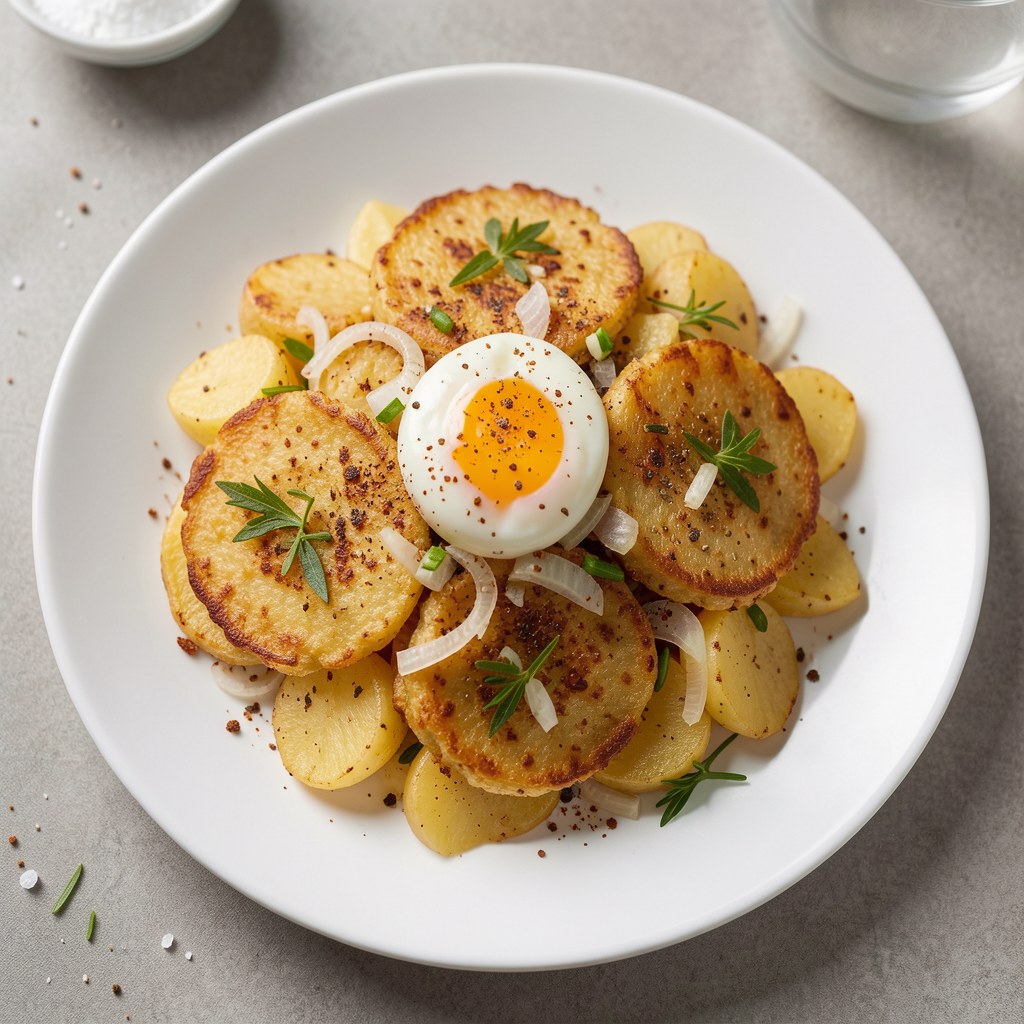 Placuszki ziemniaczane na ostro