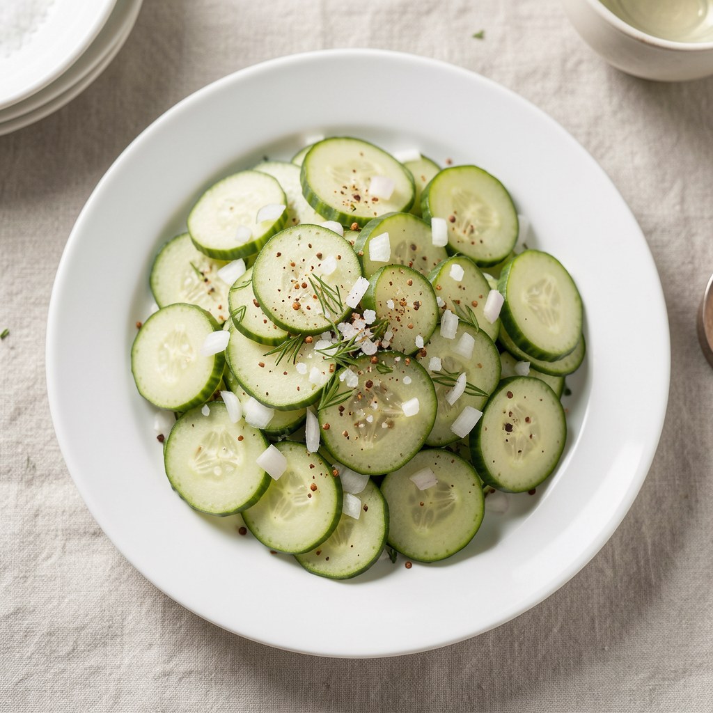 Sałatka z ogórków