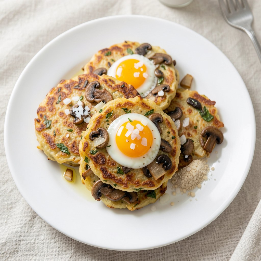 Pieczarkowe placuszki