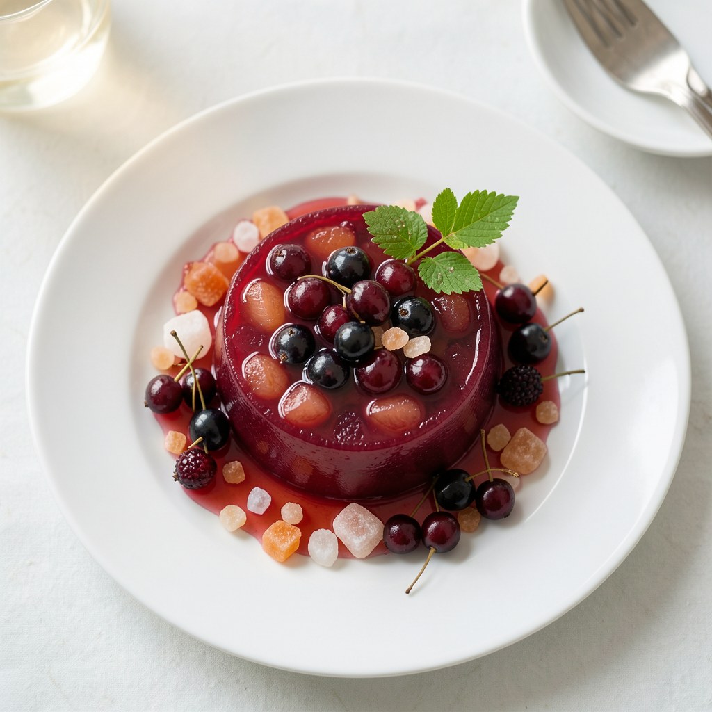 Kompot jerzynowy z winem