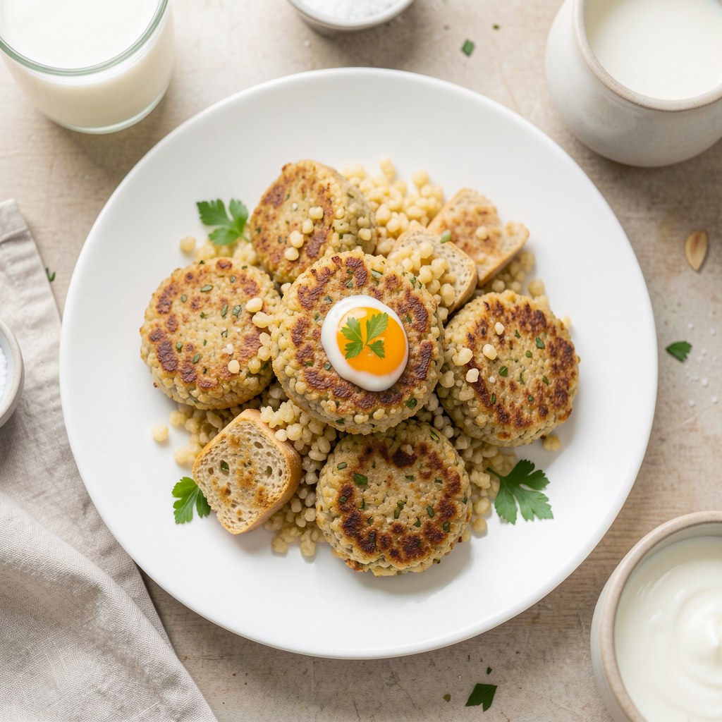 Klopsiki z kaszy gryczanej