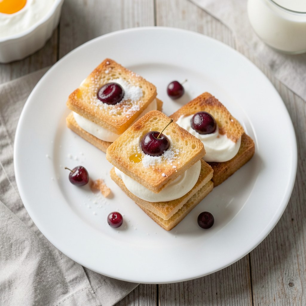 Ciastka z ciasta francuskiego