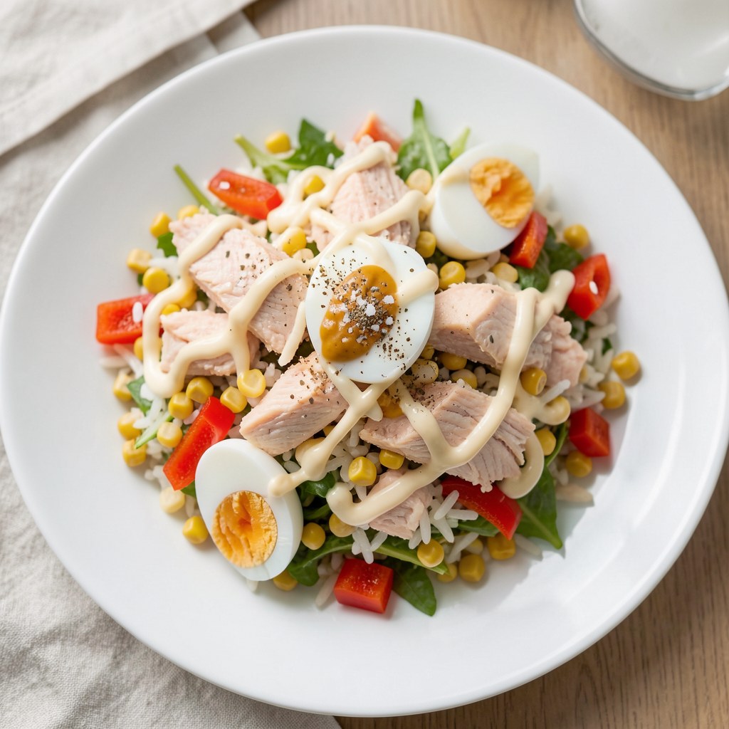 Szybka sałatka z tuńczykiem