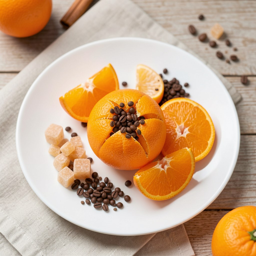 Nalewka pomarańczowa z kawą