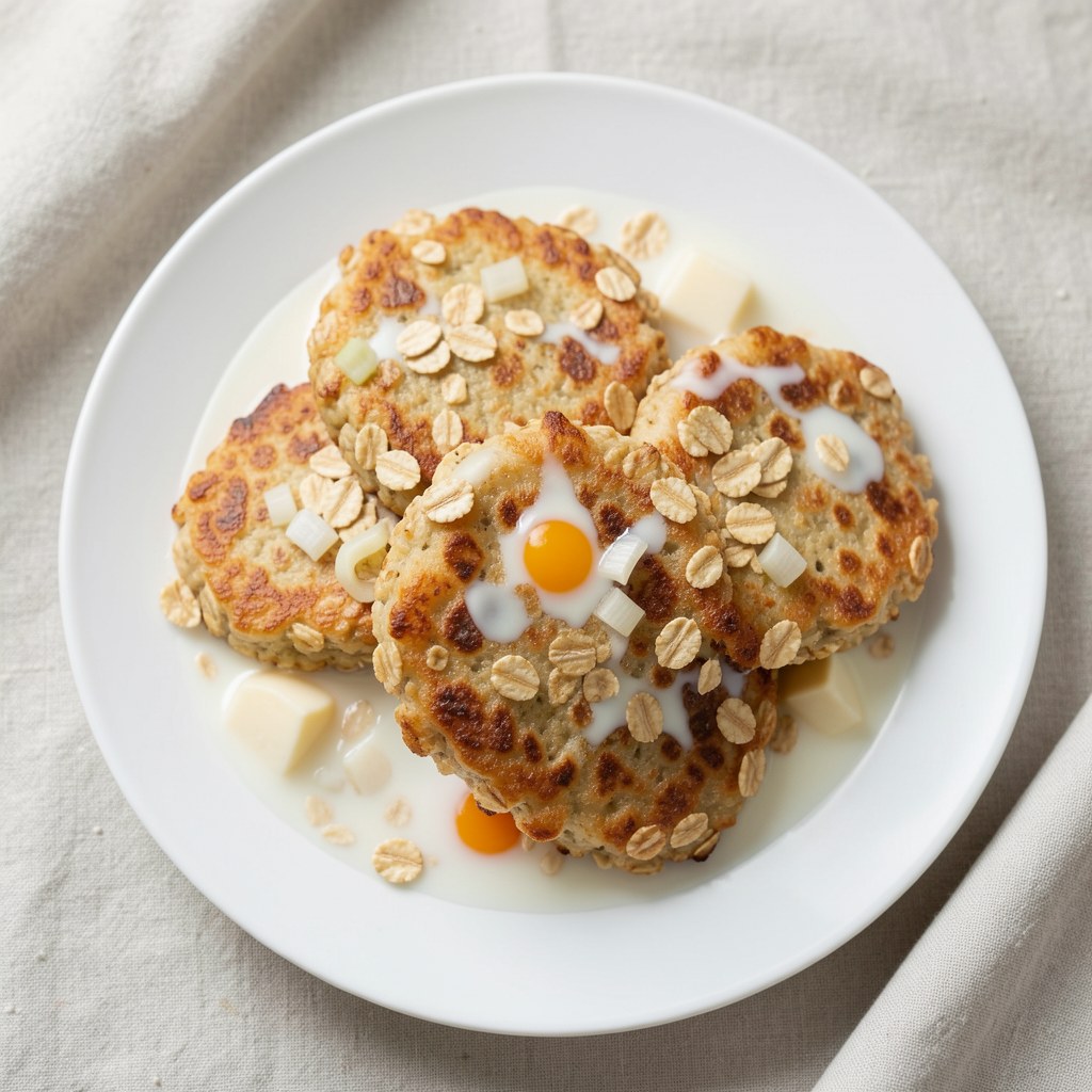 Zdrowotne kotlety owsiane