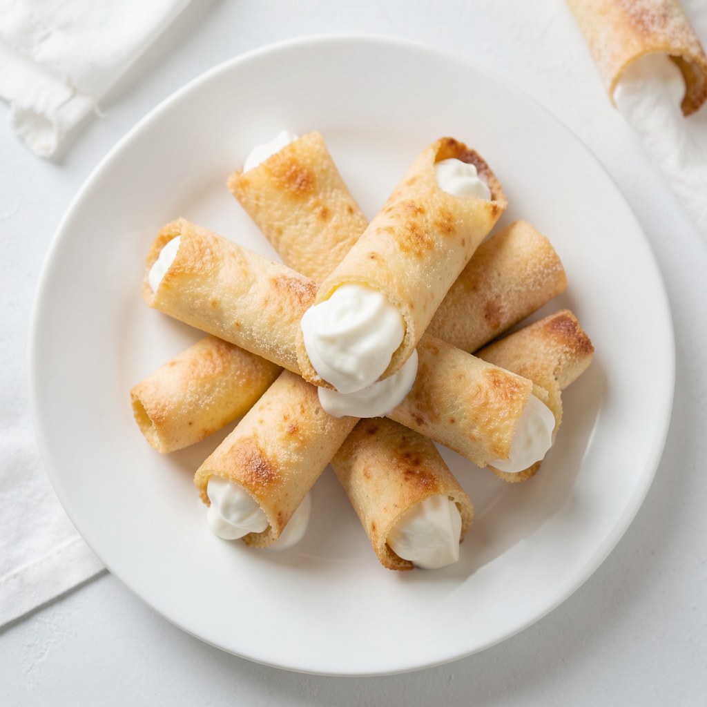 Rurki z bitą śmietaną