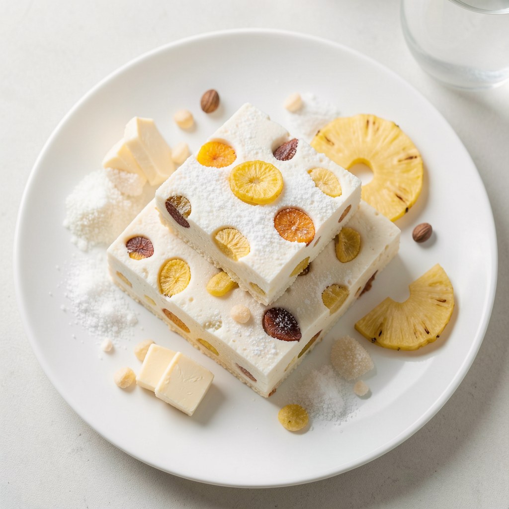 Biały blok czekoladowy