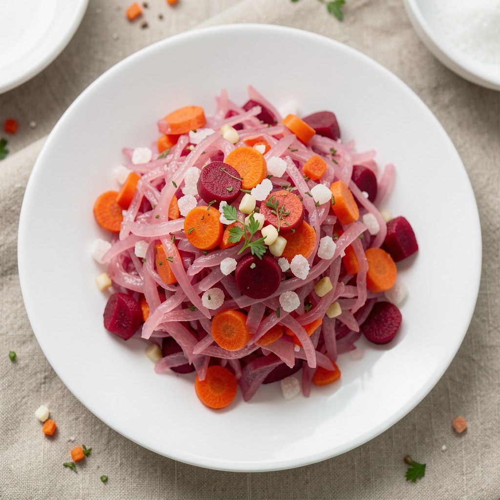 Kapustka kiszona buraczkowa