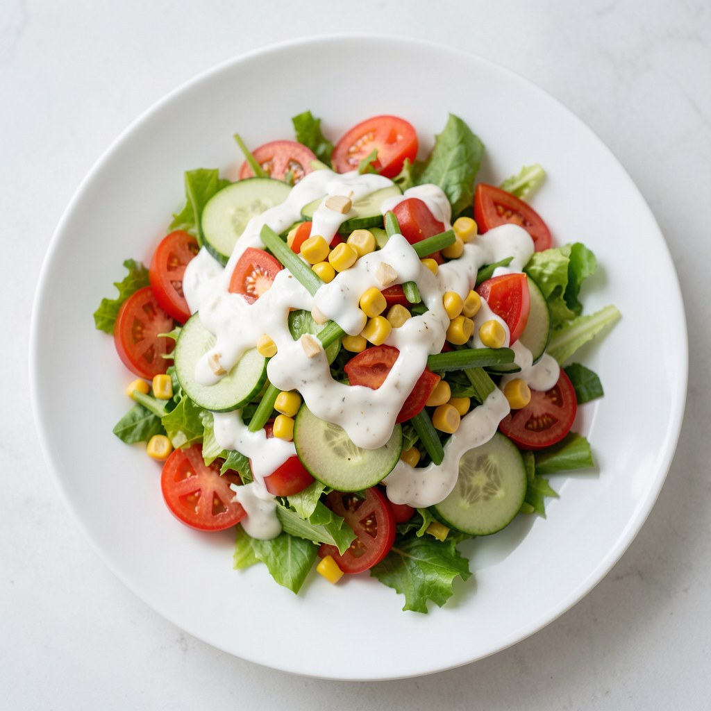 Sałatka z sałatą lodową