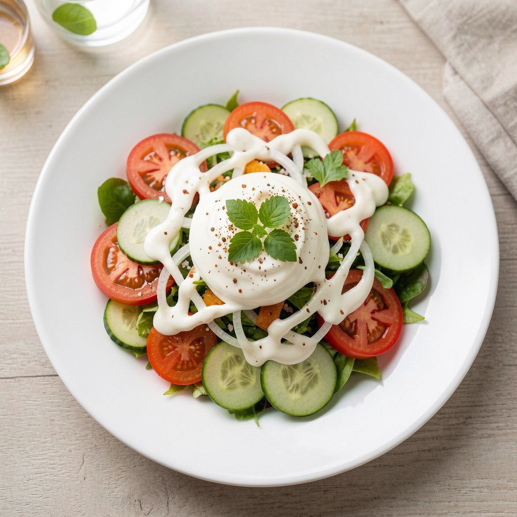 Wiosenna sałatka obiadowa