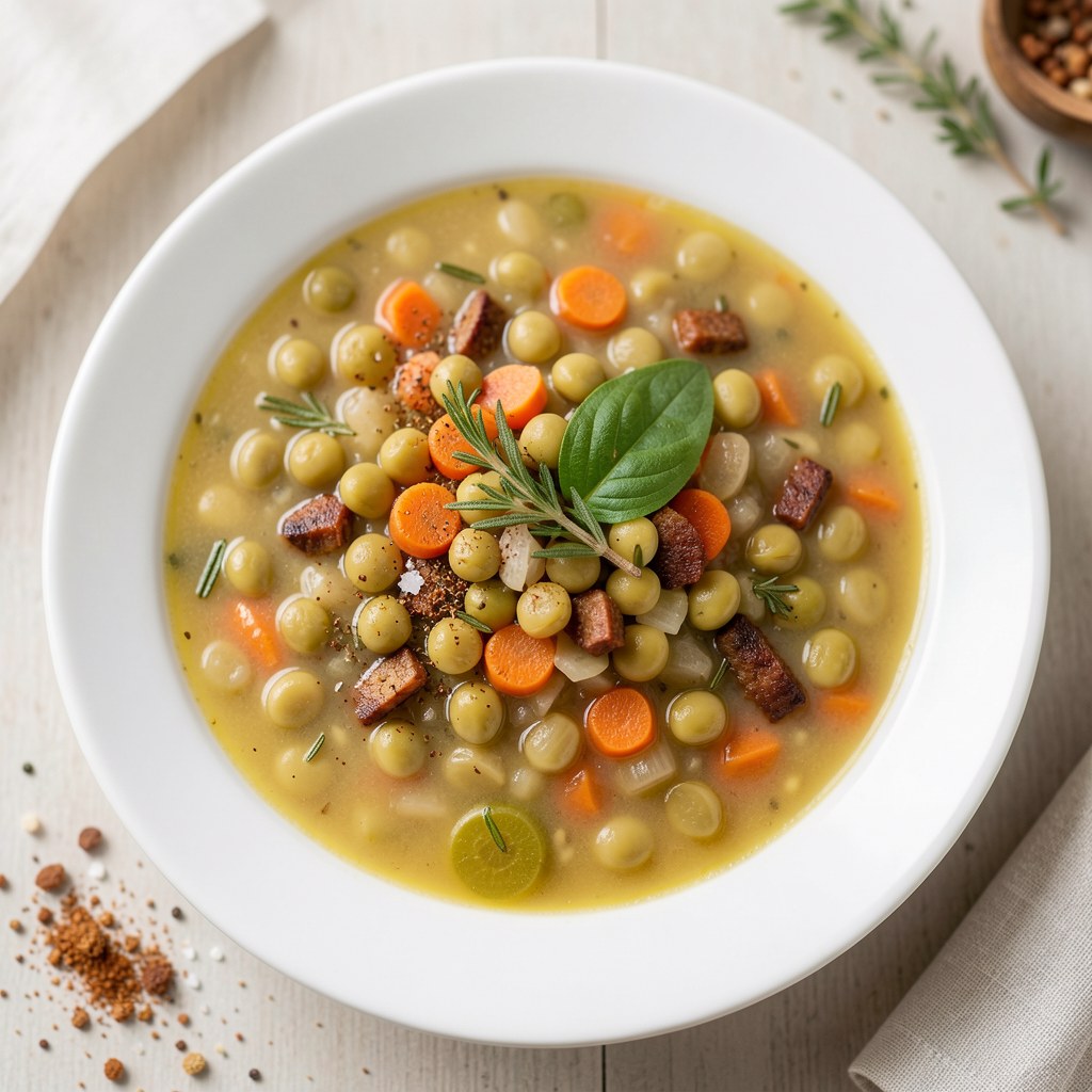 fasolowa z wędzonką