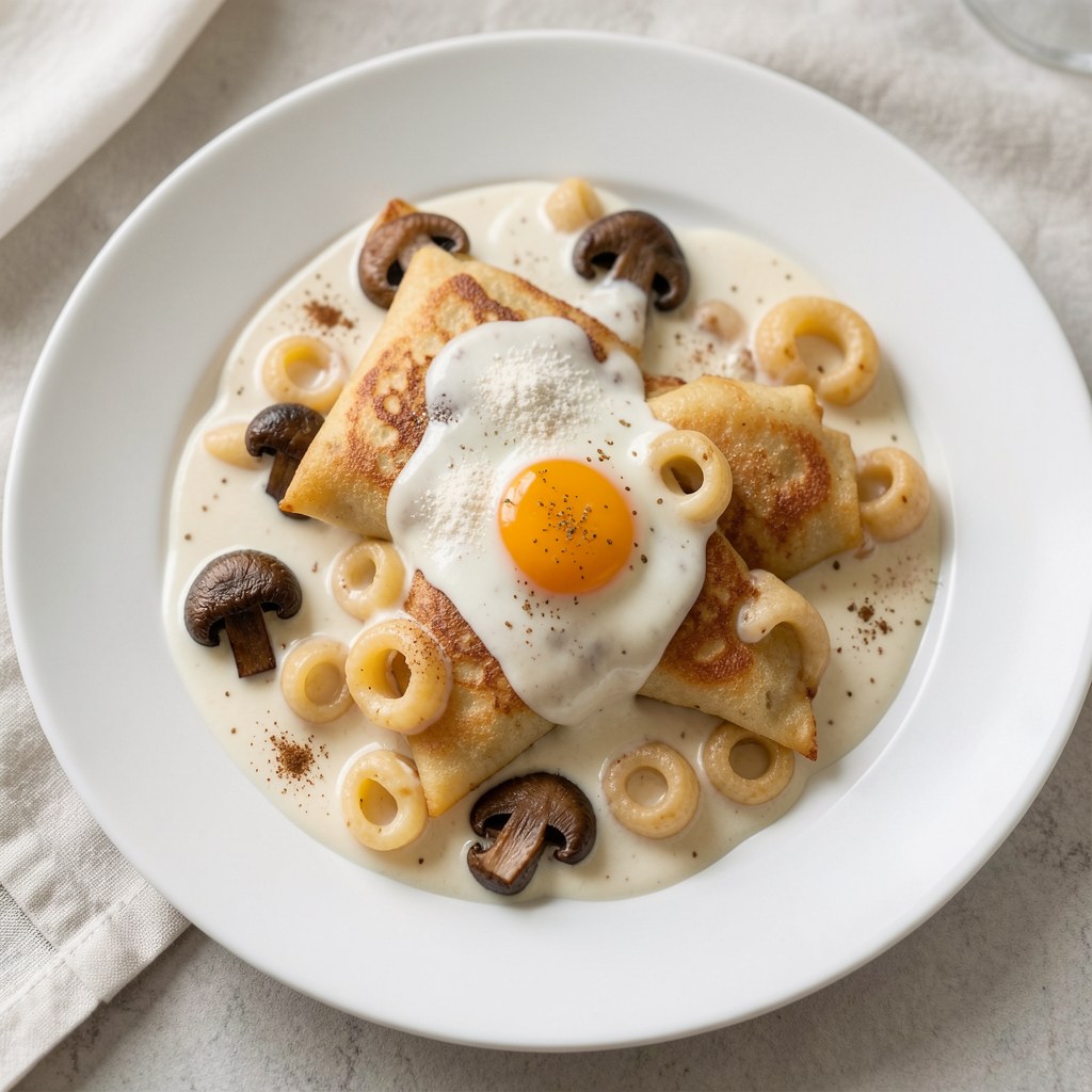 Sakiewki naleśnikowe o posmaku chińskim