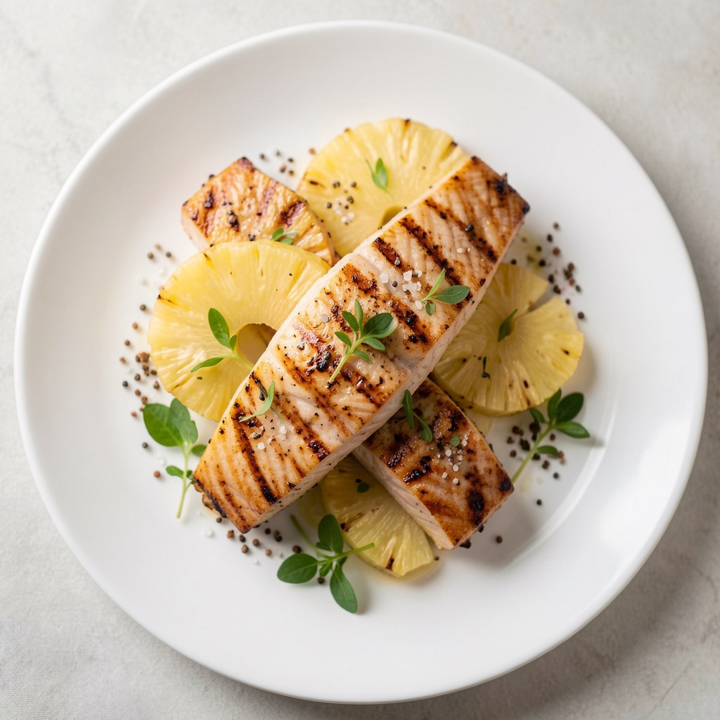 Szaślyki z łososia