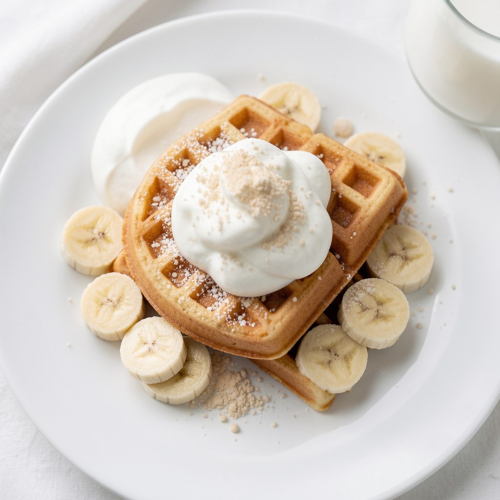 Najlepsze gofry bananowe