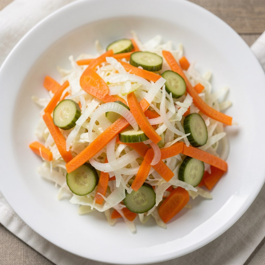 Surówka z marynowaną papryką