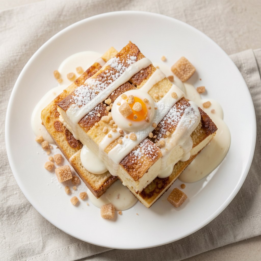 Seromak na kruchym spodzie