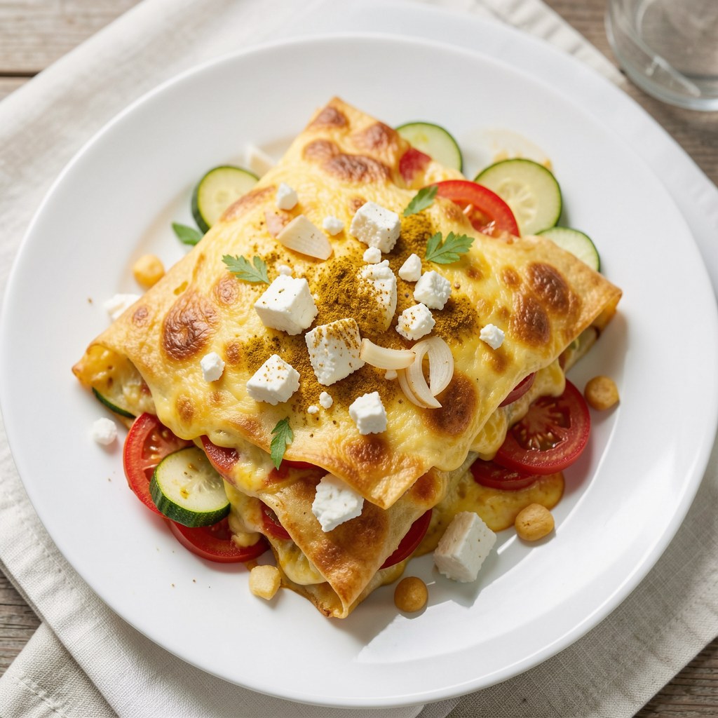 Zapiekanka serowa z cukinia