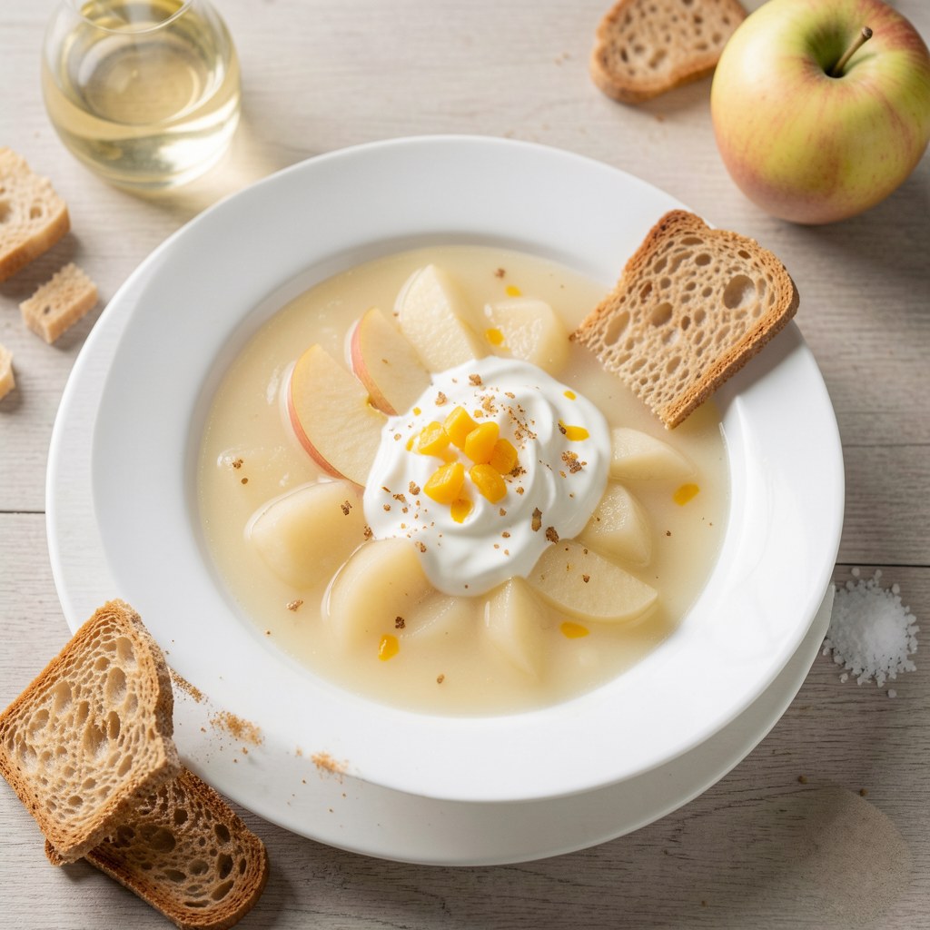 zupa jabłeczna