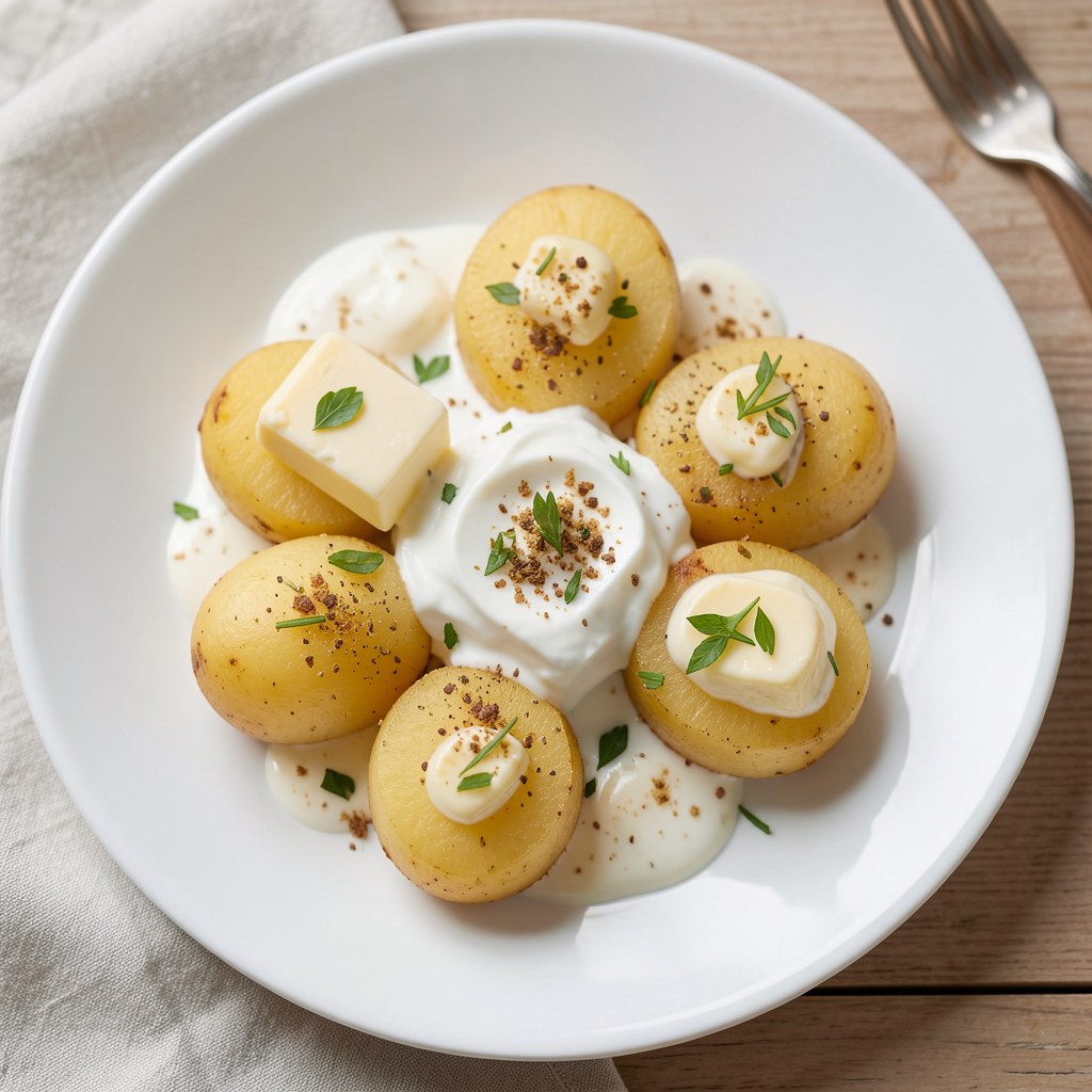 Ziemniaczki z kefirkiem