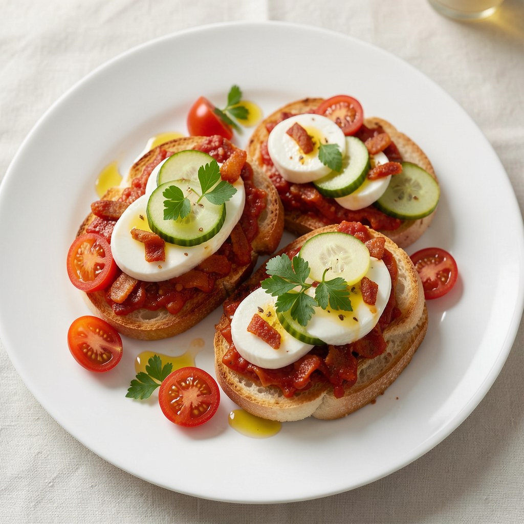 Grzaneczki z mozzarellą