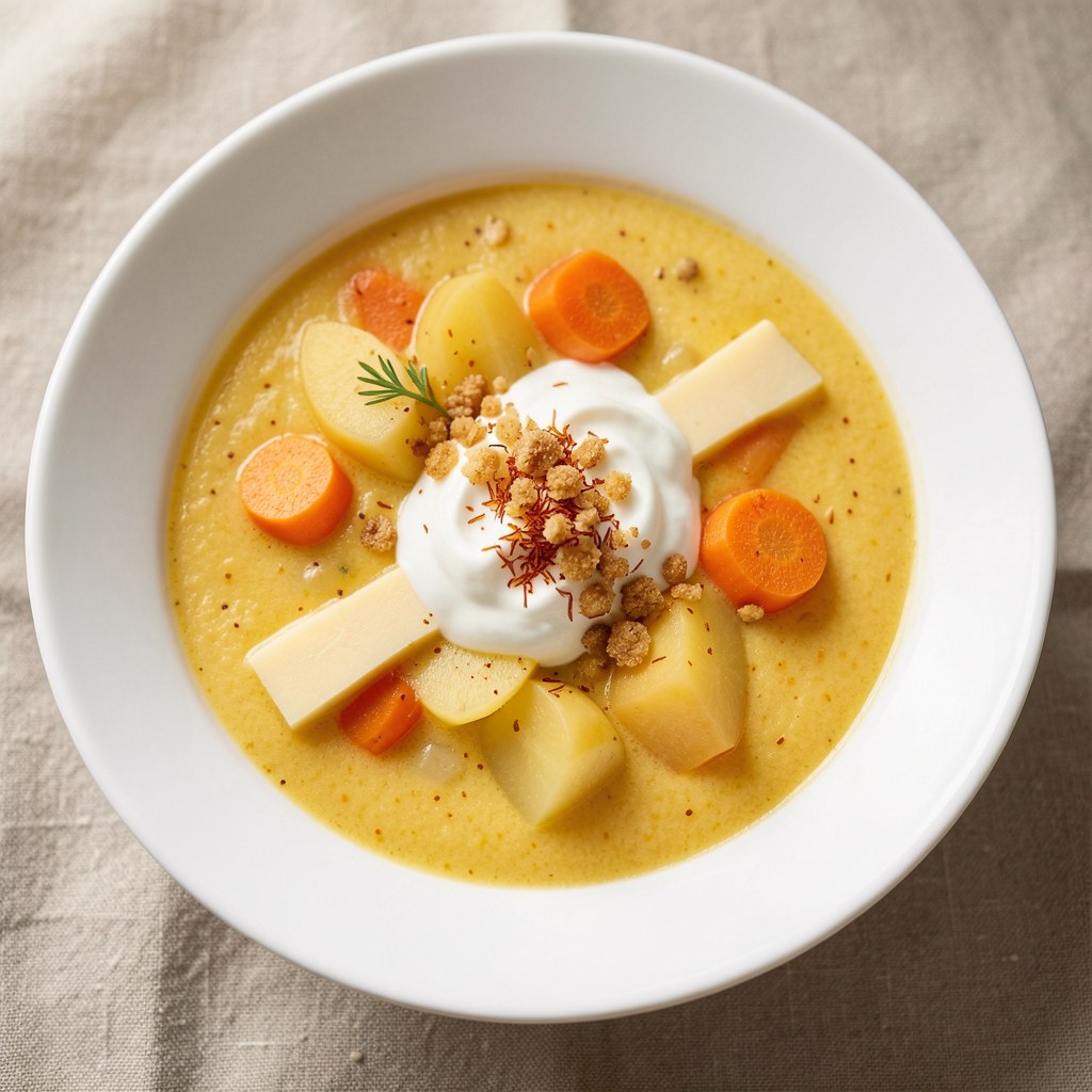 Słoneczna zupa marchewkowa