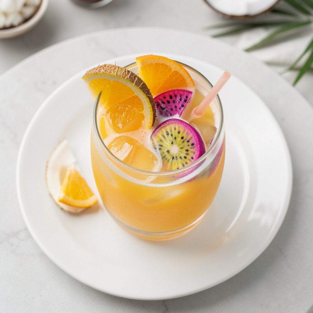 Drink kokosowy pocałunek