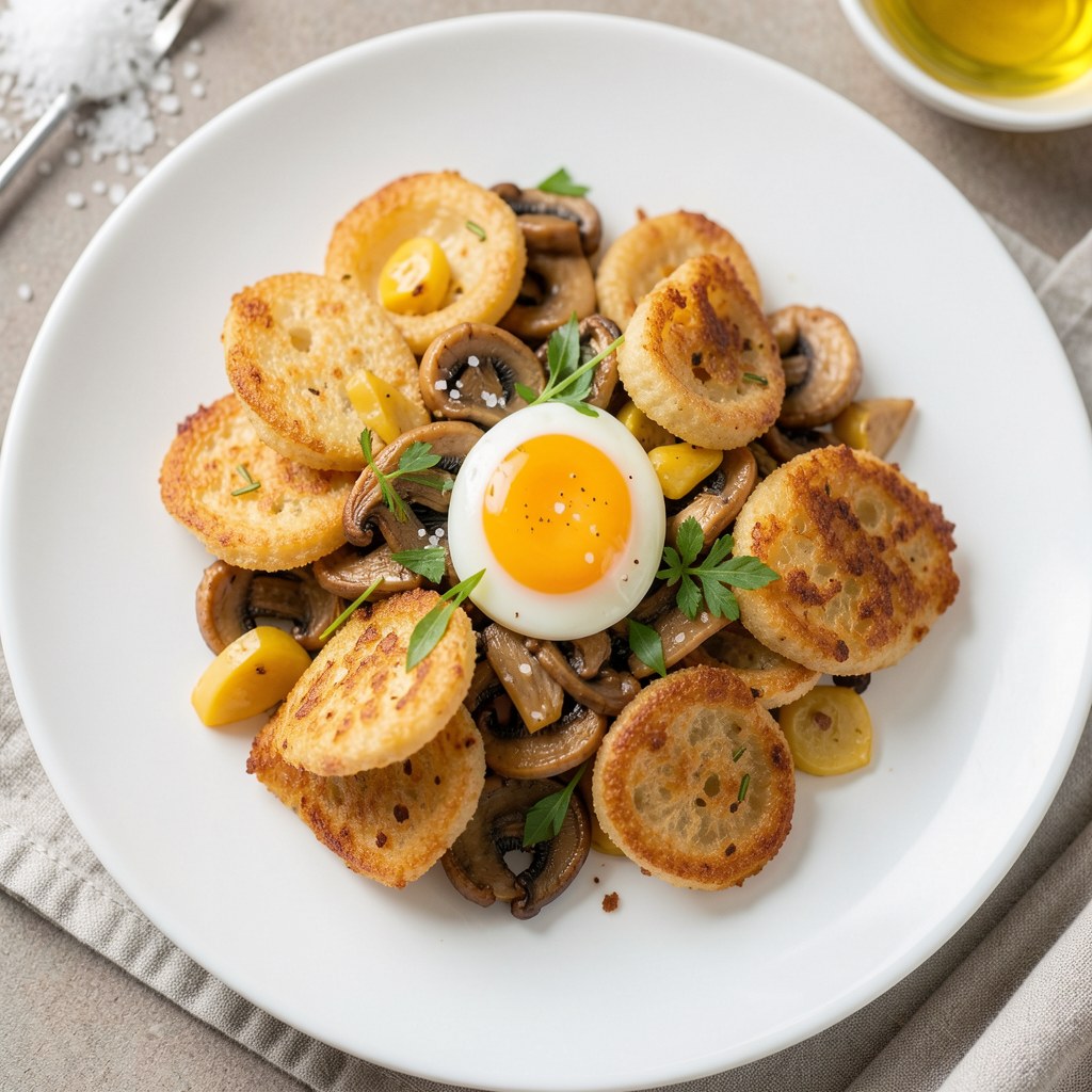 Sznycle z boczniąków